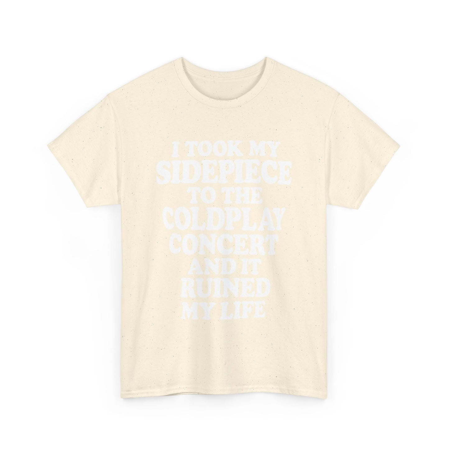 Coldplay show parody shirt