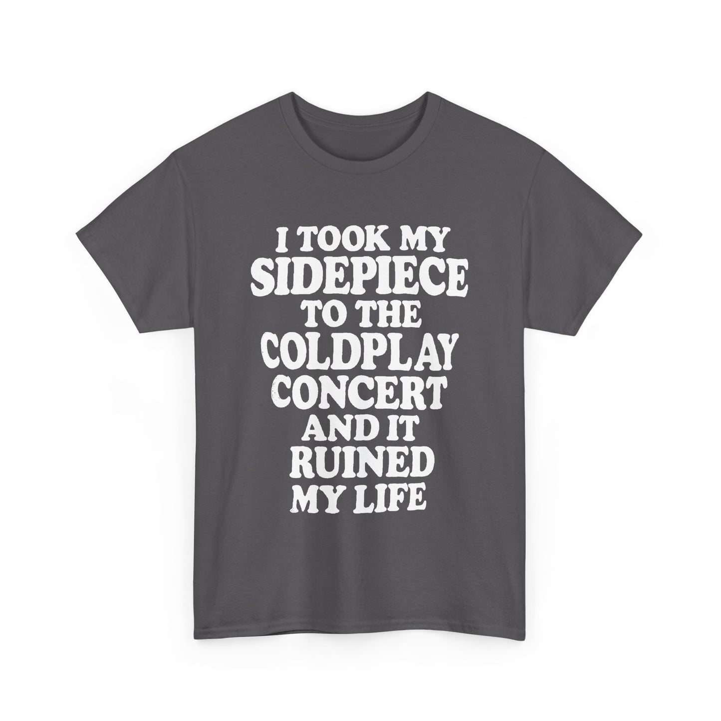 Coldplay show parody shirt