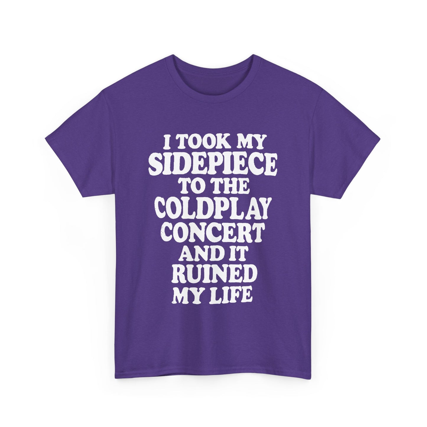 Coldplay show parody shirt