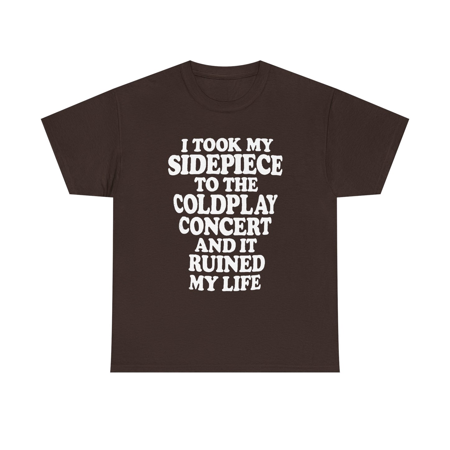 Coldplay show parody shirt
