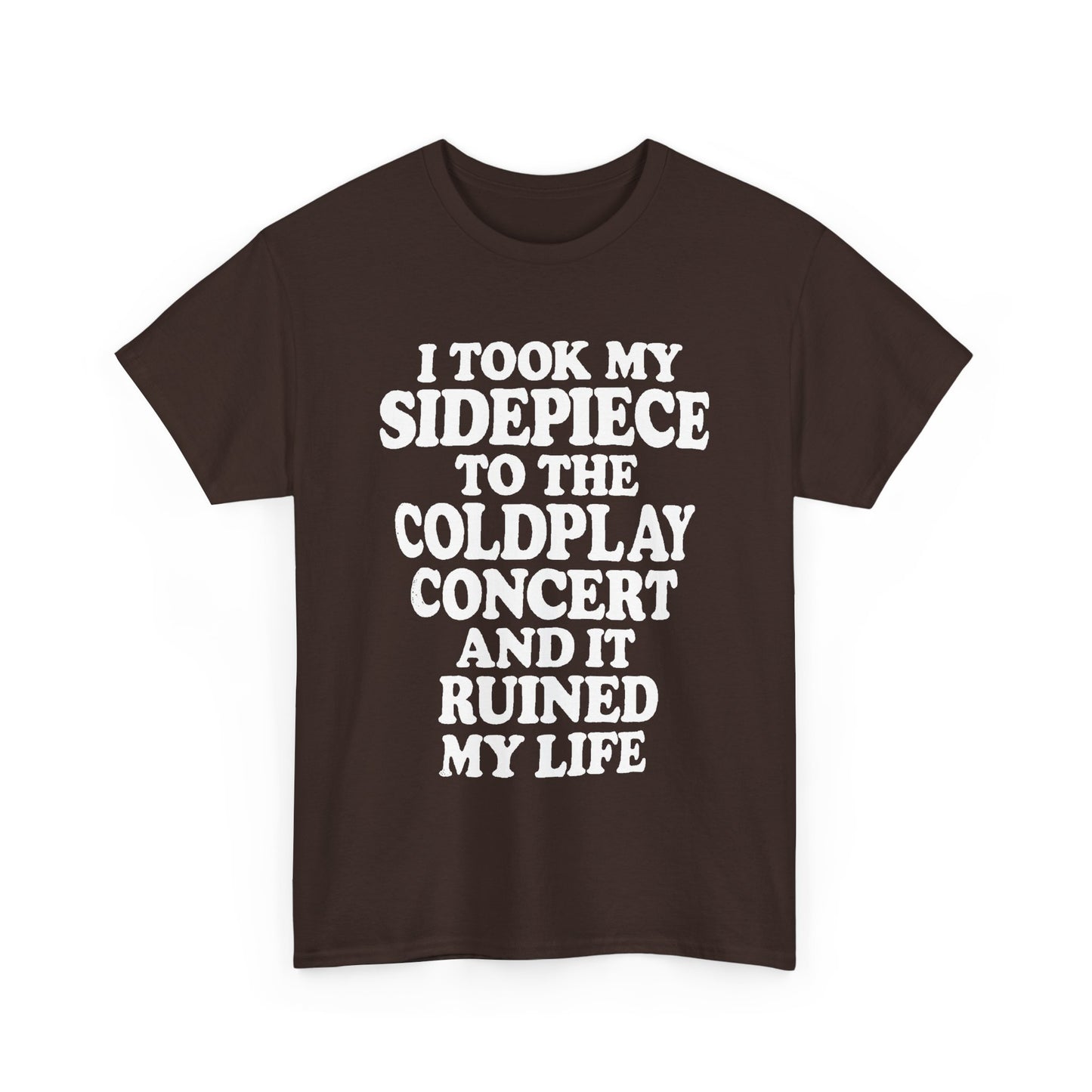 Coldplay show parody shirt