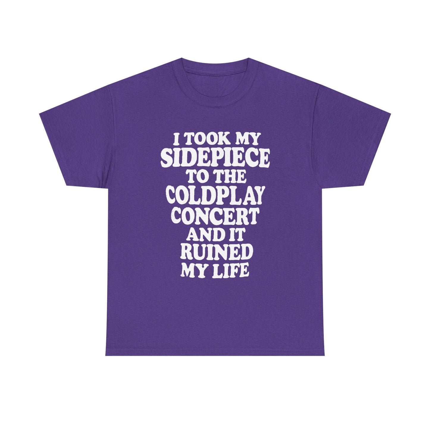 Coldplay show parody shirt