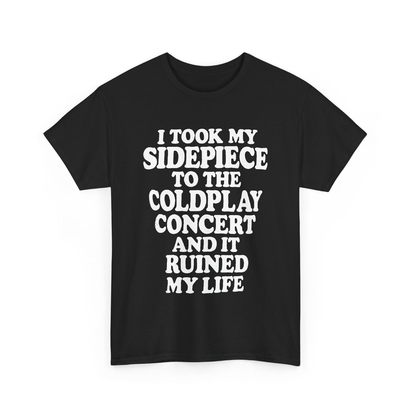 Coldplay show parody shirt