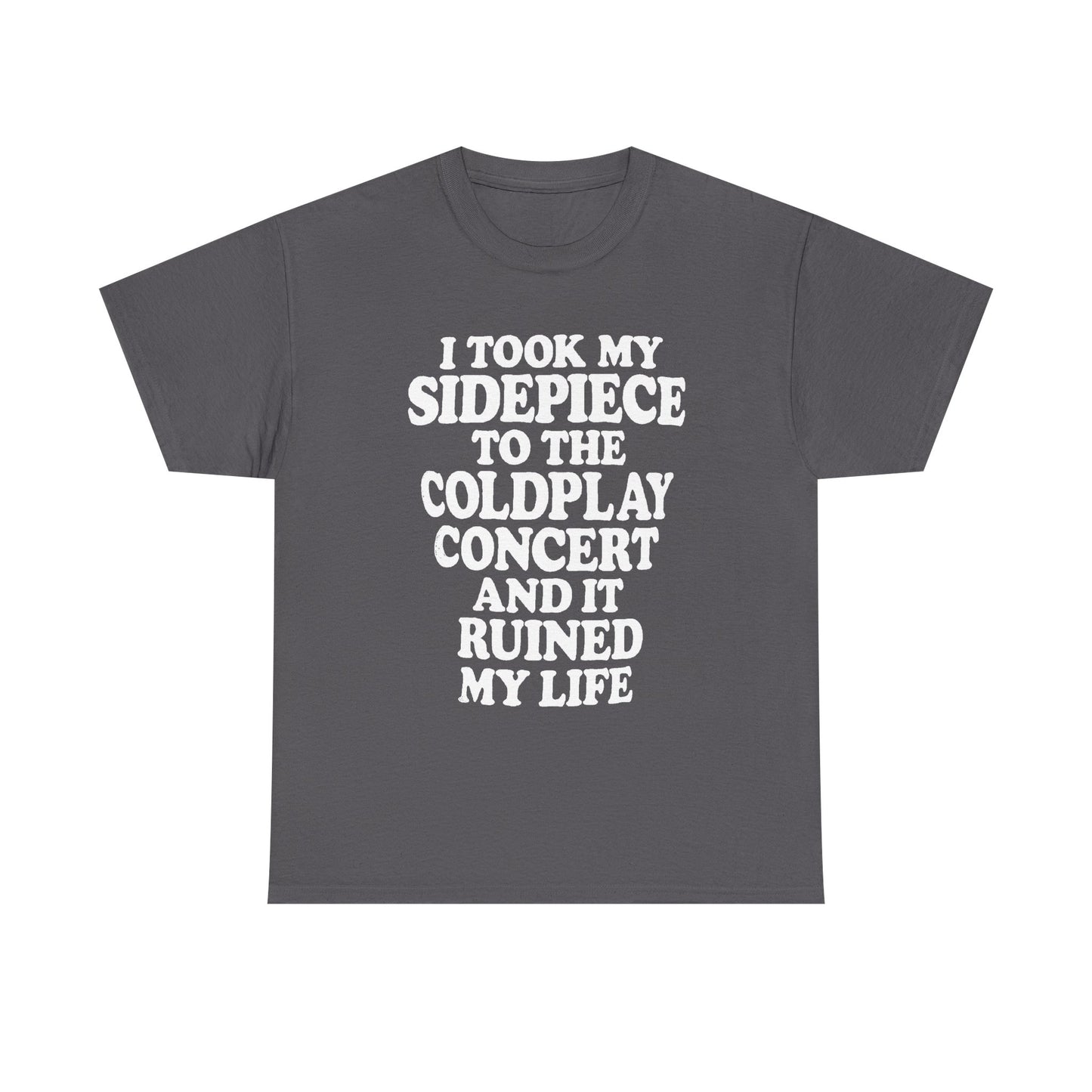 Coldplay show parody shirt
