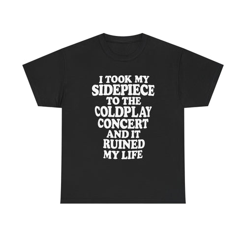 Coldplay show parody shirt