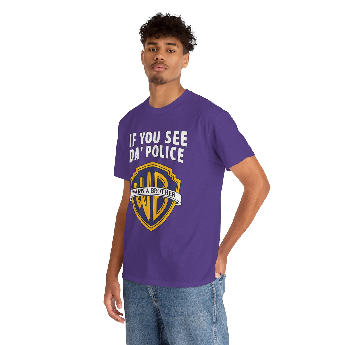 Warn a Brother – Funny Movie Studio Parody T-Shirt