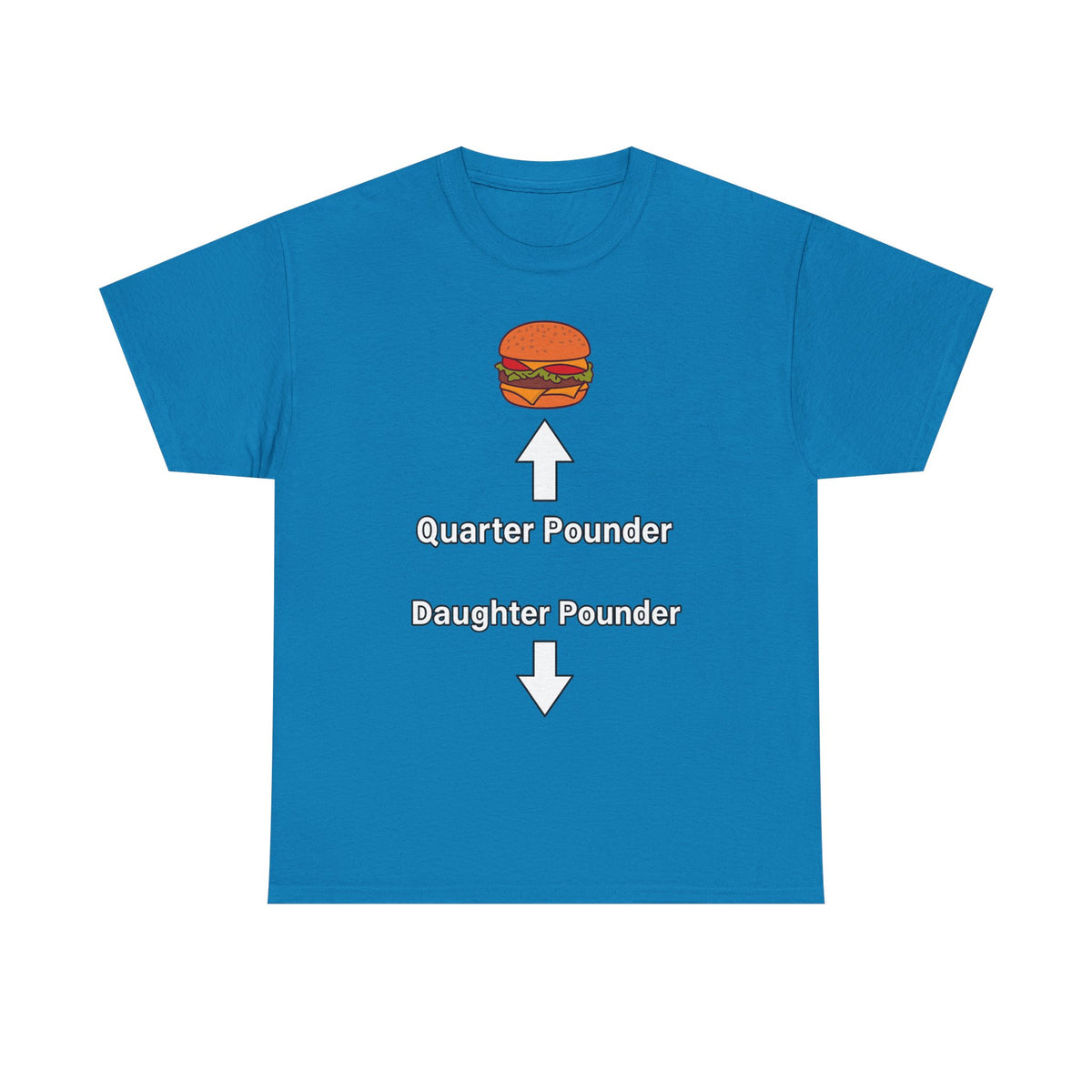 Daughter Pounder Funny Food Graphic T-Shirt