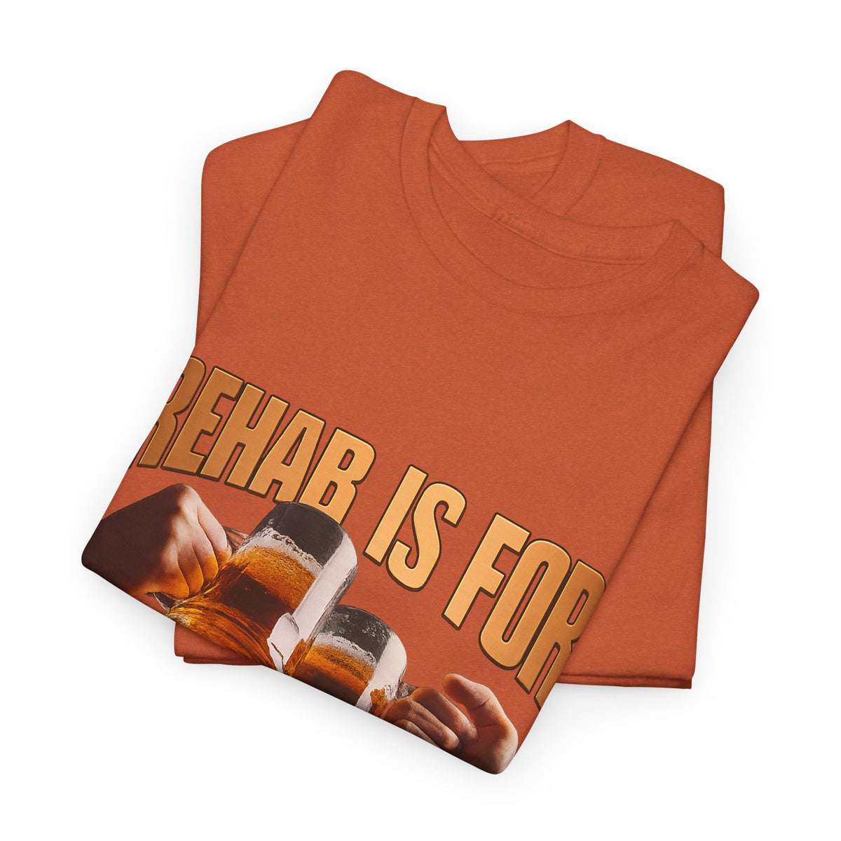 Rihab Is for Quitters – Funny Sarcastic T-Shirt