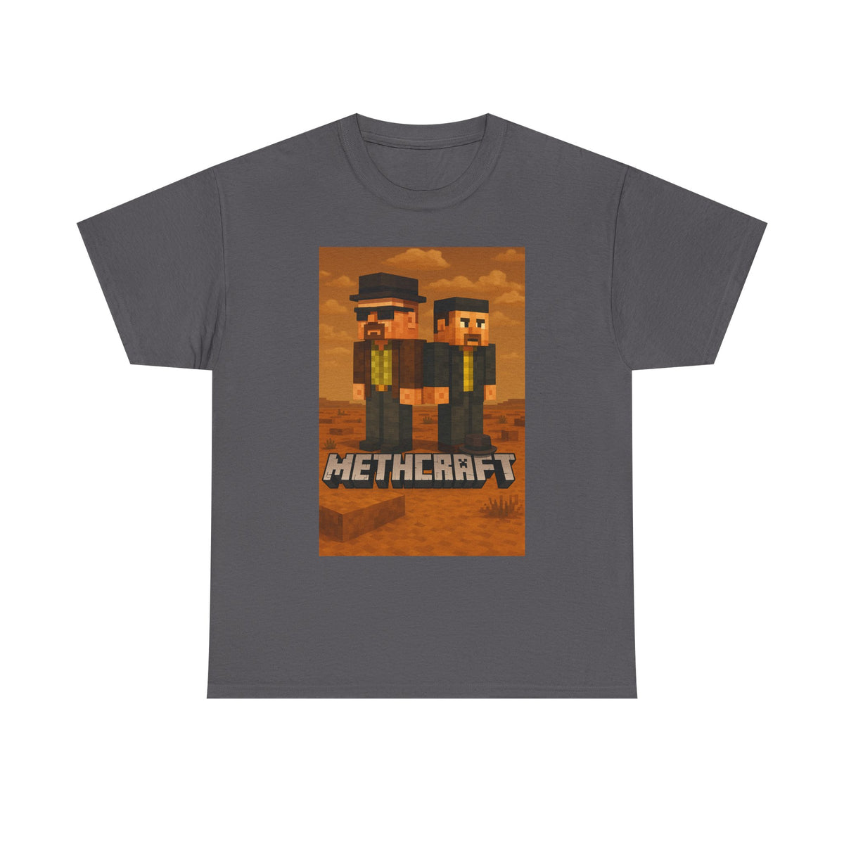 Methcraft – Funny Block Game Parody T-Shirt