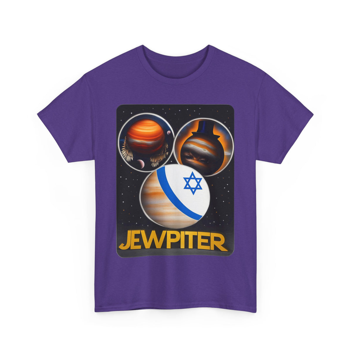 Jewpiter - Planet Graphic funny T-Shirt