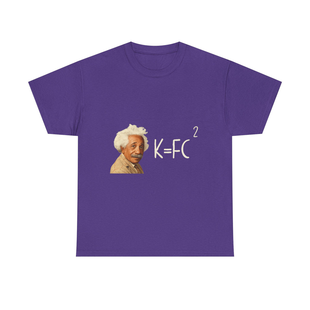 Einstein KFC – Funny Fried Chicken Parody T-Shirt