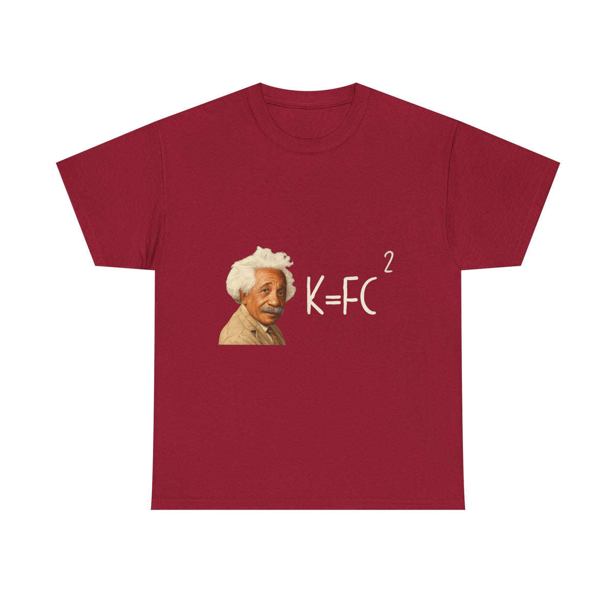 Einstein KFC – Funny Fried Chicken Parody T-Shirt