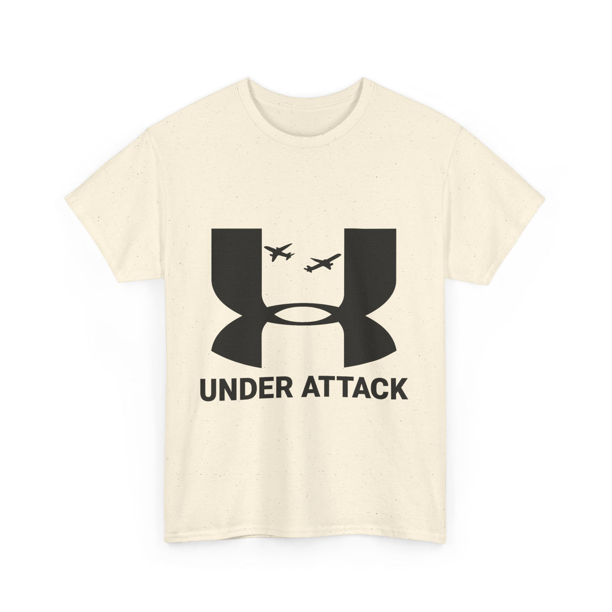 Under Attack – Funny Sportswear Parody T-Shirt