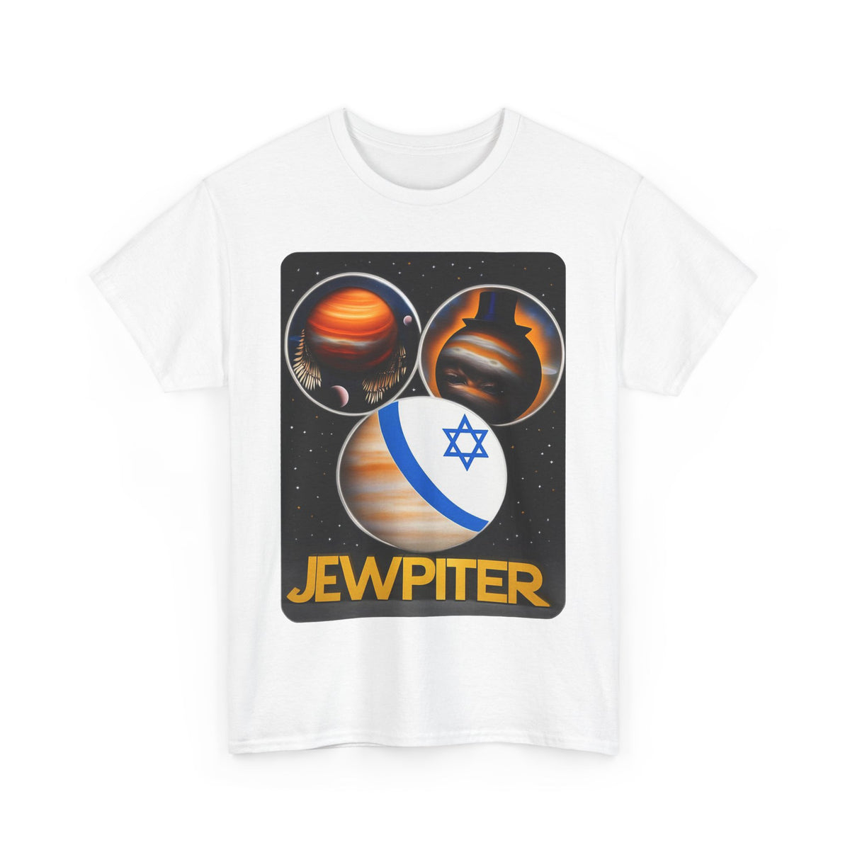 Jewpiter - Planet Graphic funny T-Shirt