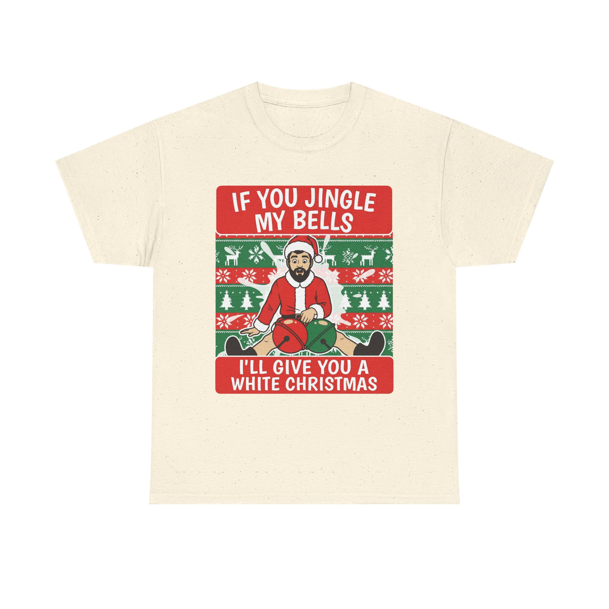 White Christmas – Funny Offensive Christmas T-Shirt