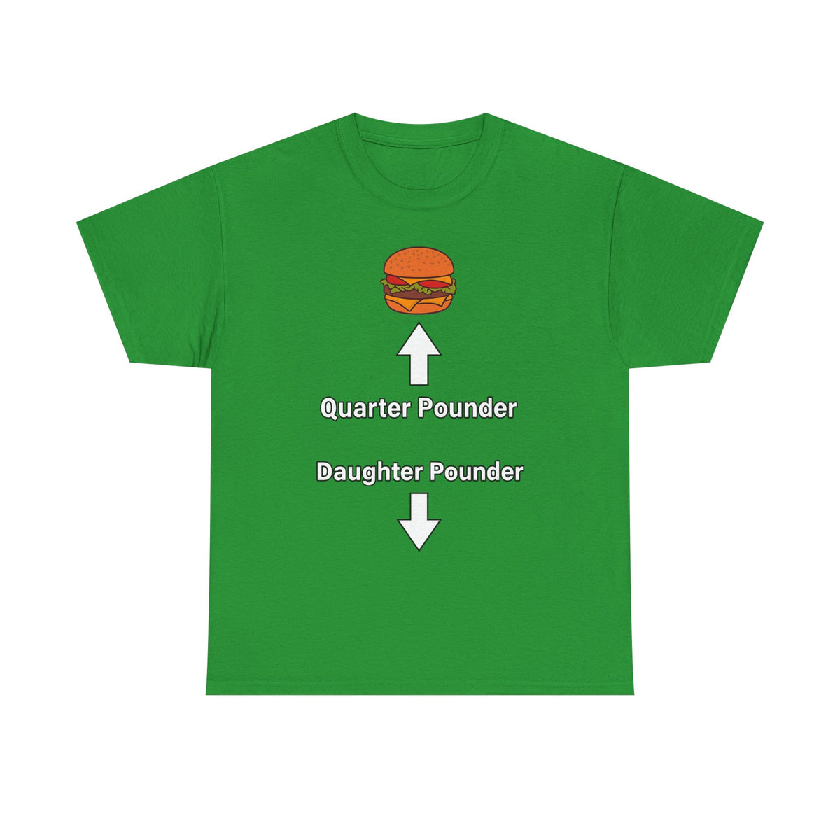 Daughter Pounder Funny Food Graphic T-Shirt
