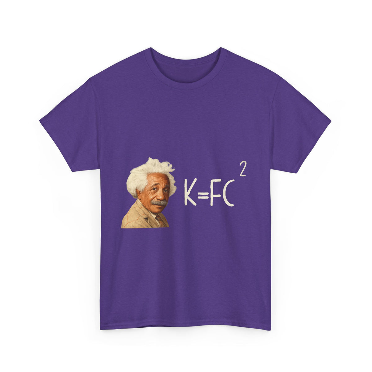 Einstein KFC – Funny Fried Chicken Parody T-Shirt