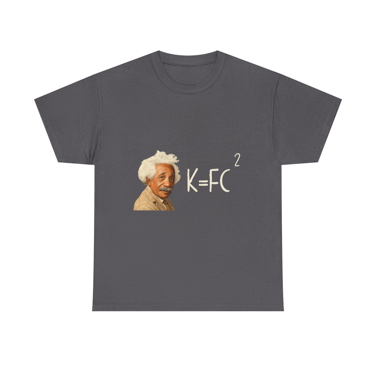 Einstein KFC – Funny Fried Chicken Parody T-Shirt