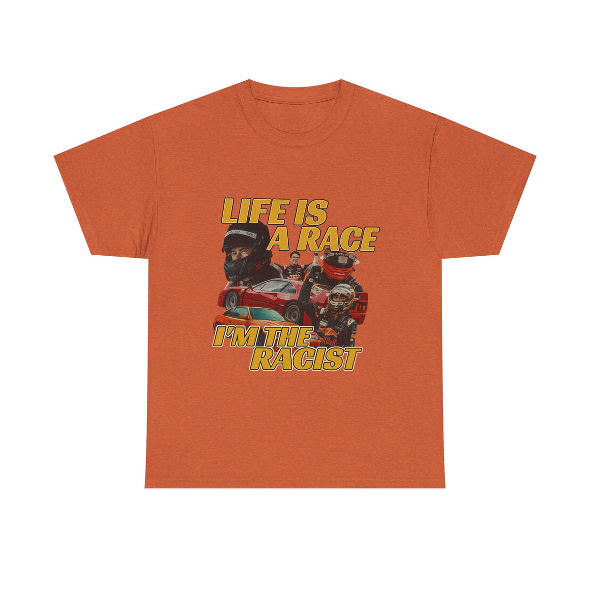 Life is a race Funny Graphic T-Shirt
