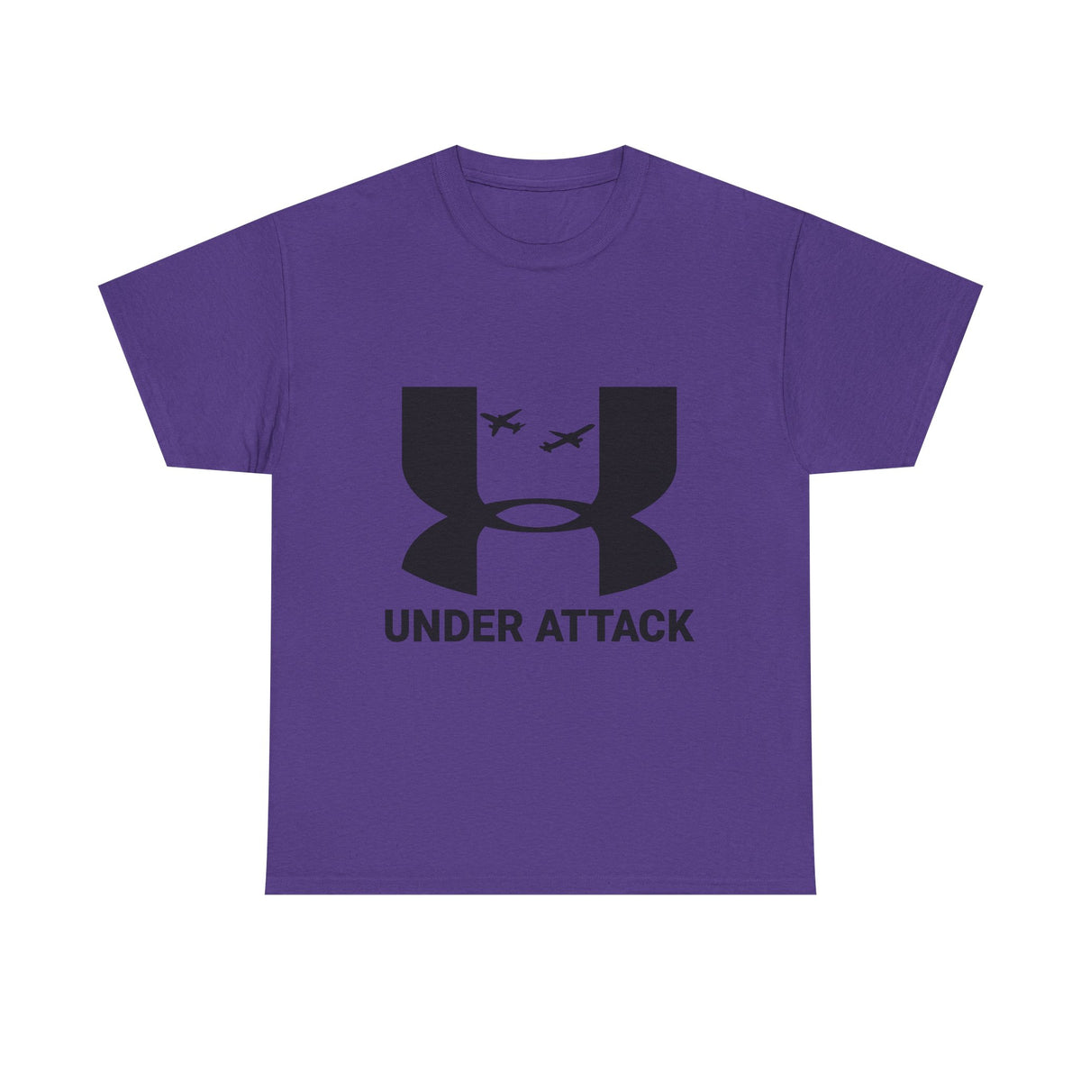 Under Attack – Funny Sportswear Parody T-Shirt