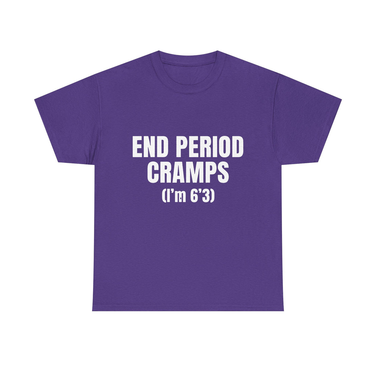 End Period Cramps Funny Graphic T-Shirt