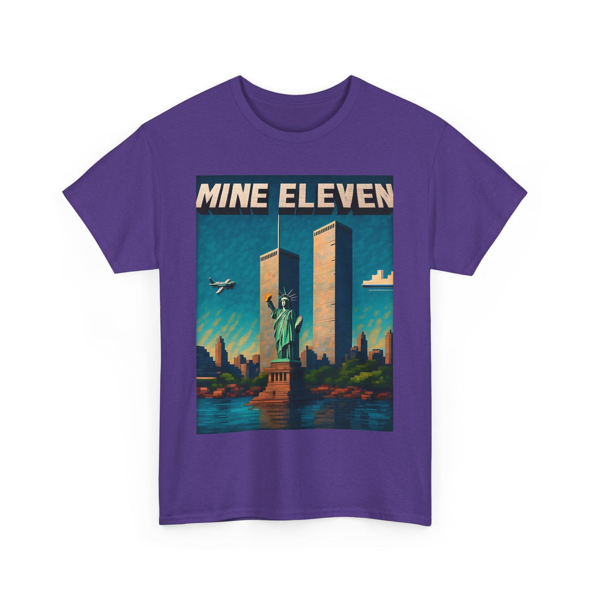 Mine Eleven – Funny Sci-Fi Gamer Parody T-Shirt