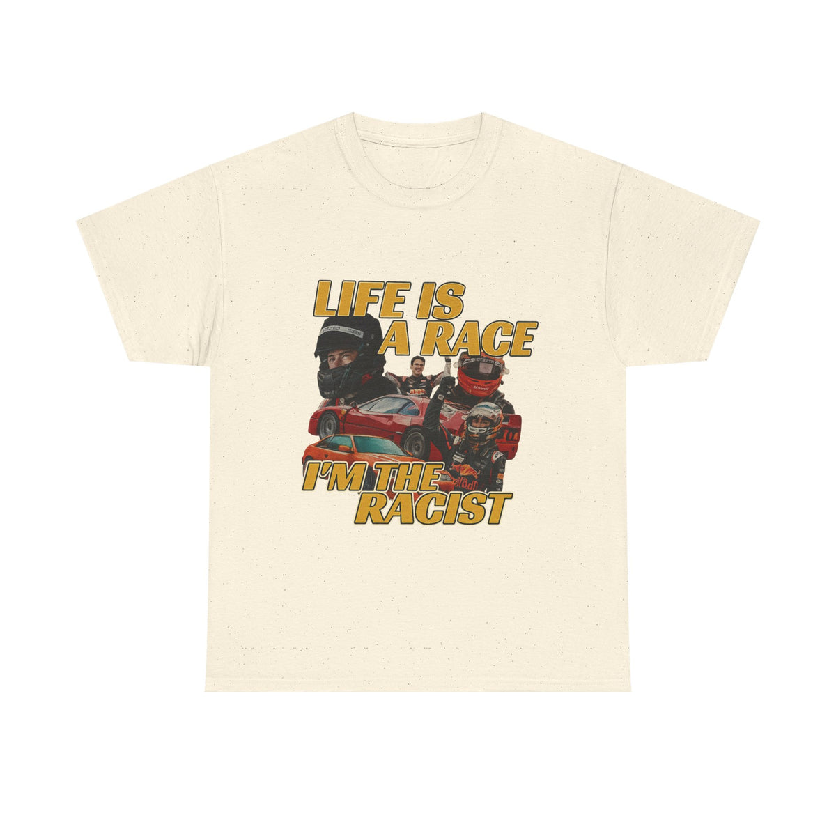 Life is a race Funny Graphic T-Shirt