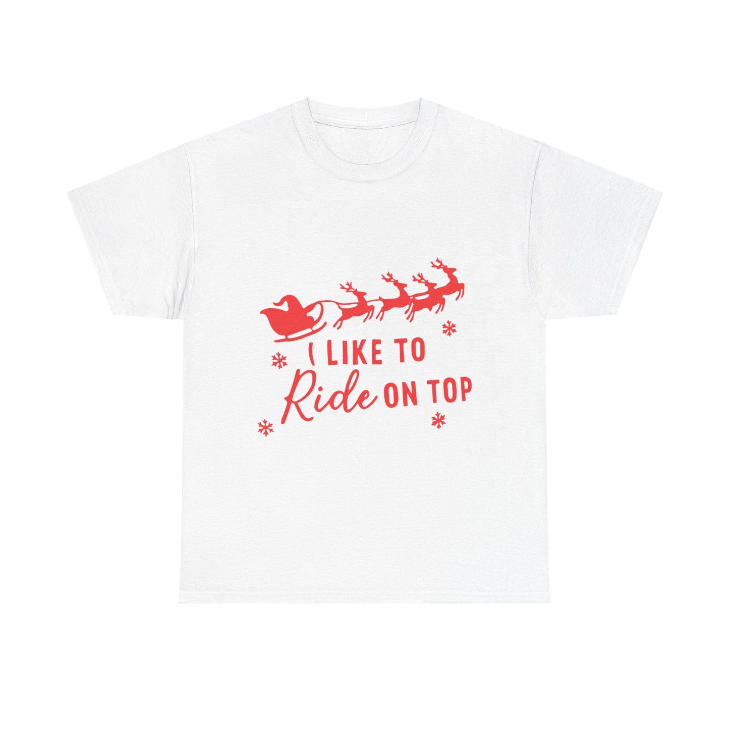 I like to ride on top