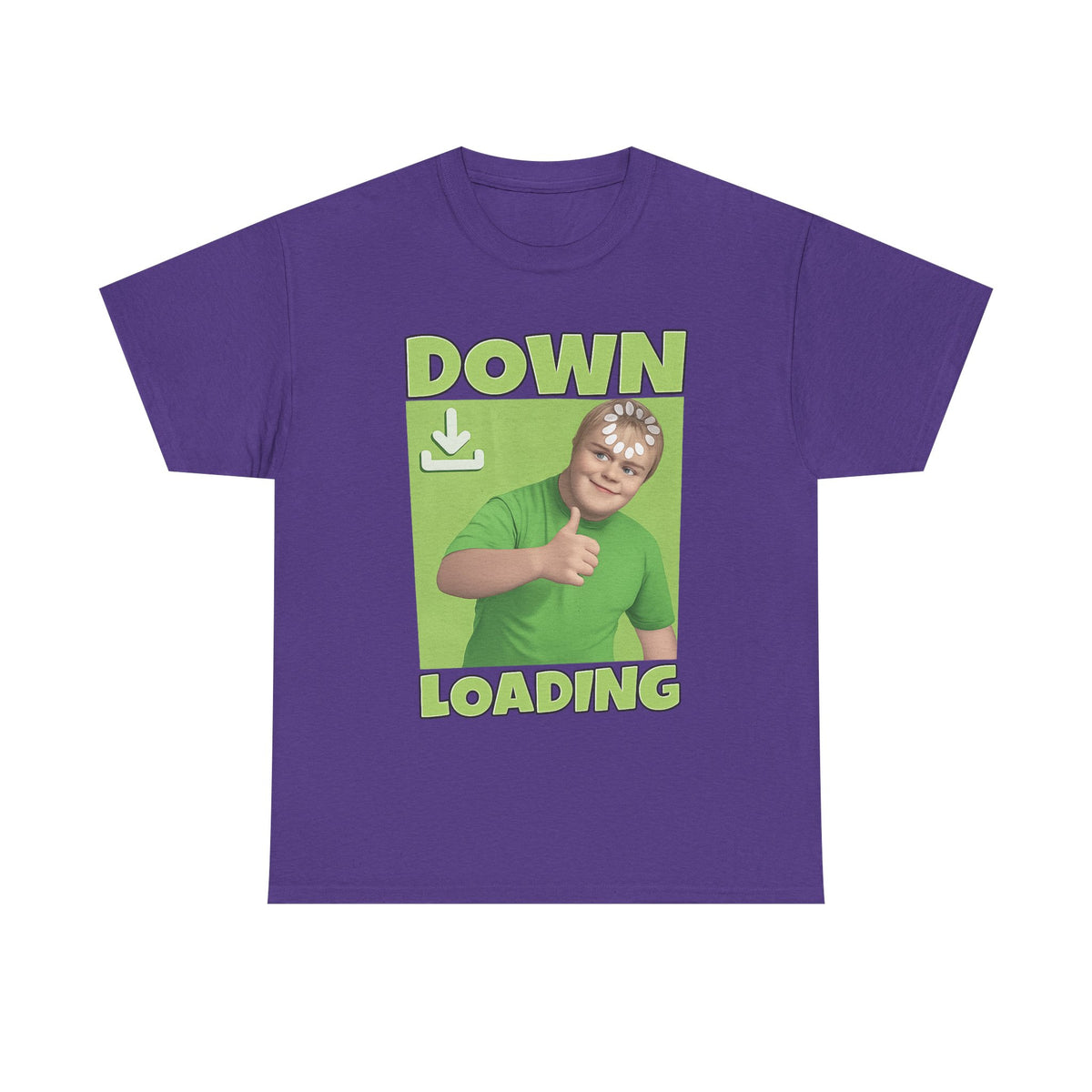 Down Loading – Funny Progress Bar Parody T-Shirt