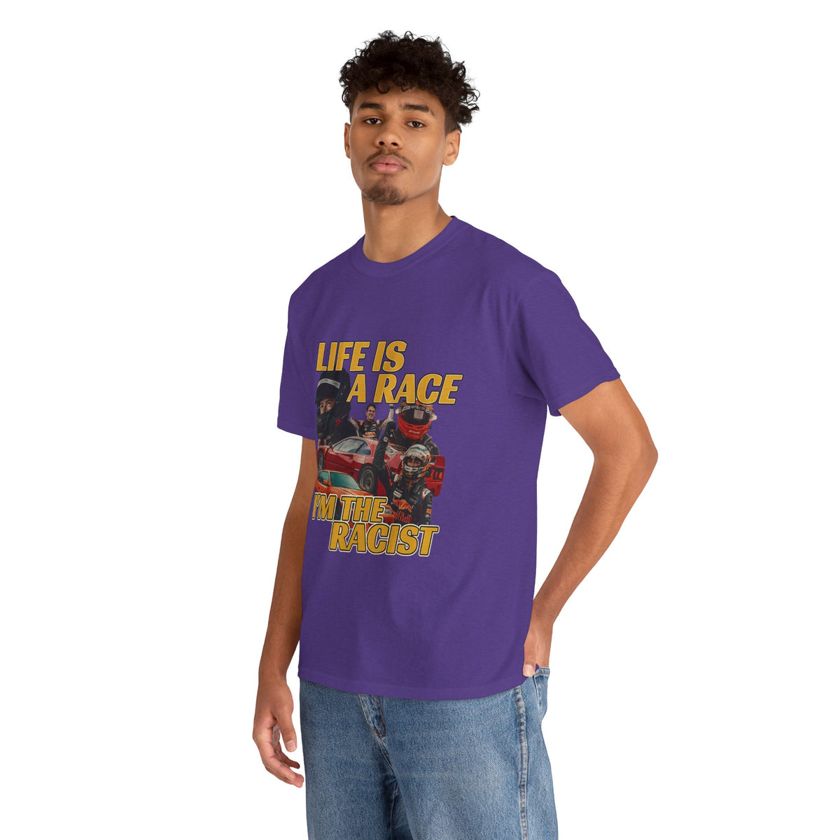 Life is a race Funny Graphic T-Shirt