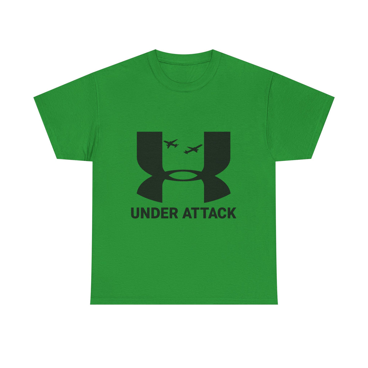 Under Attack – Funny Sportswear Parody T-Shirt