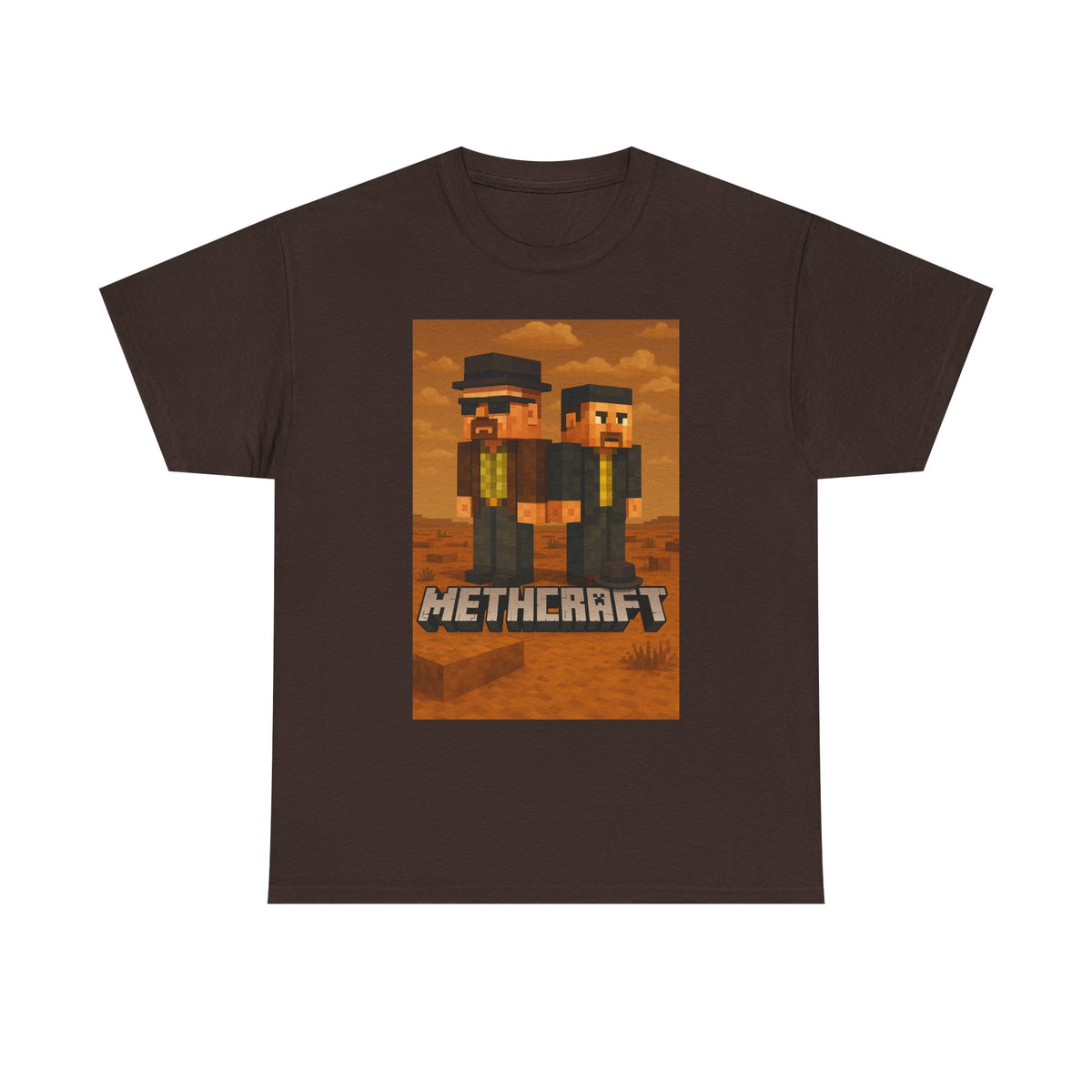 Methcraft – Funny Block Game Parody T-Shirt