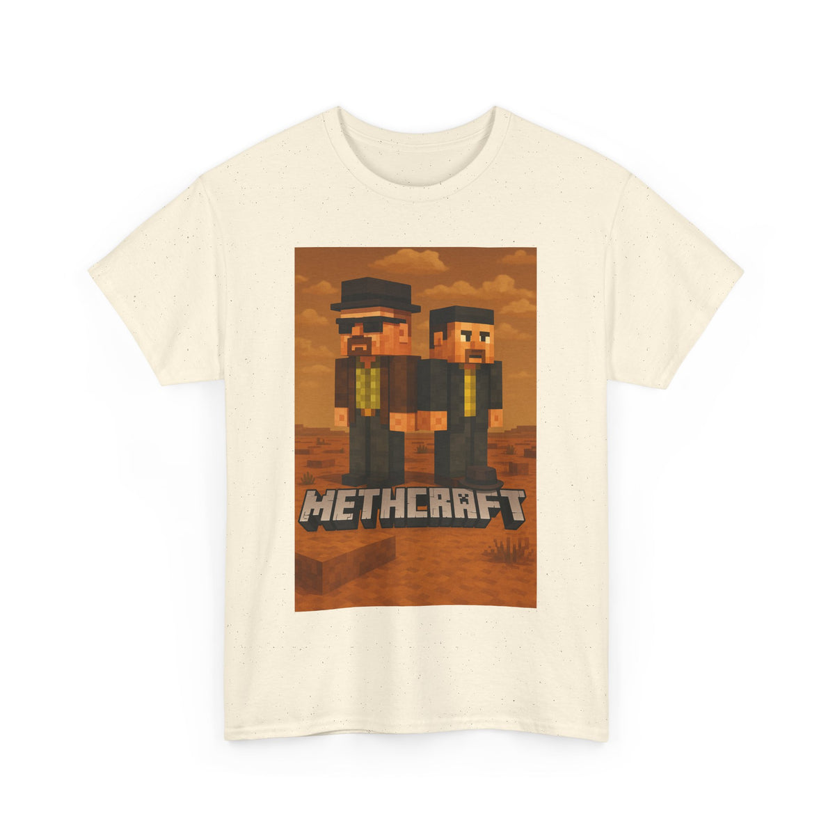 Methcraft – Funny Block Game Parody T-Shirt