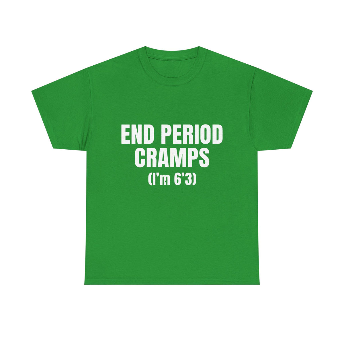 End Period Cramps Funny Graphic T-Shirt