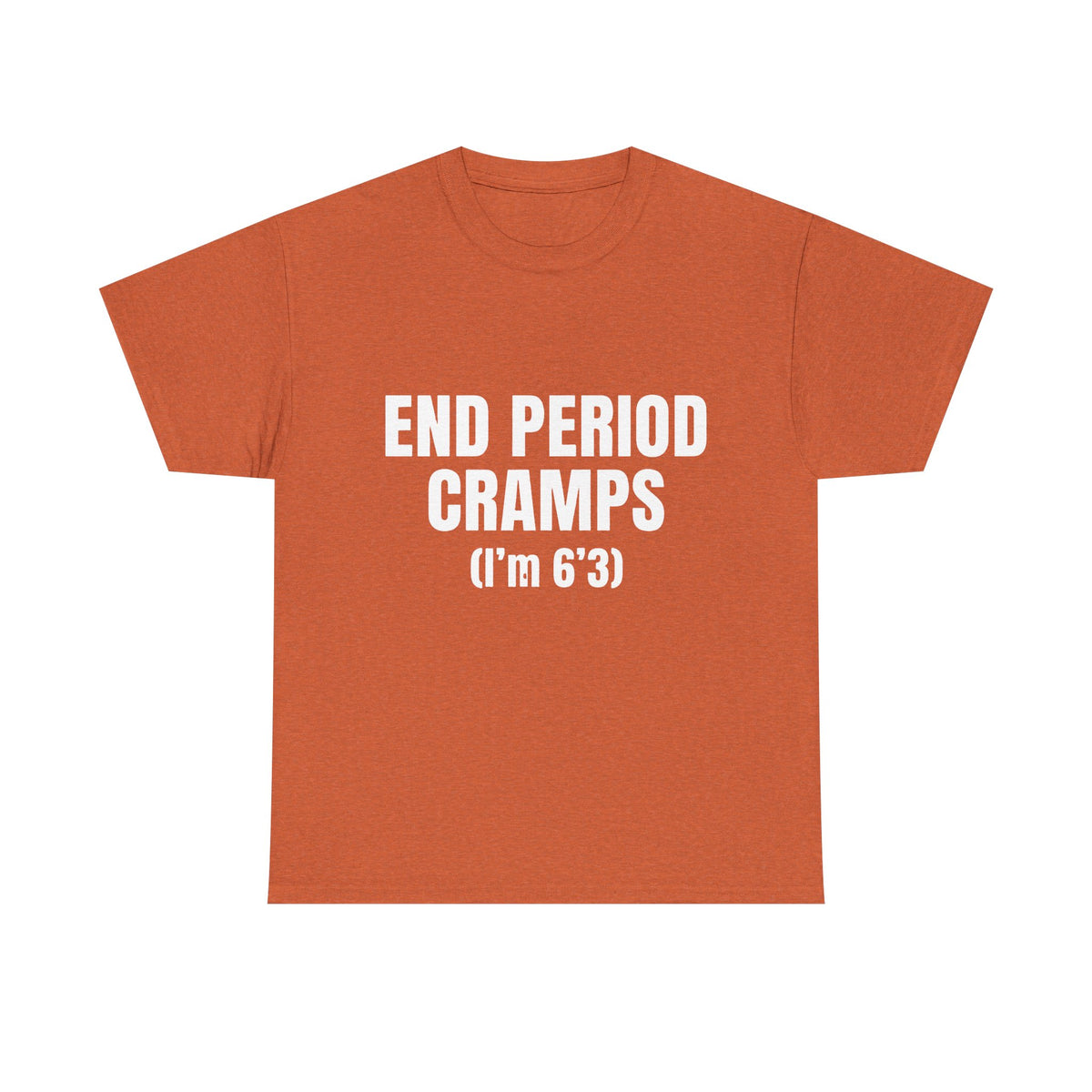 End Period Cramps Funny Graphic T-Shirt