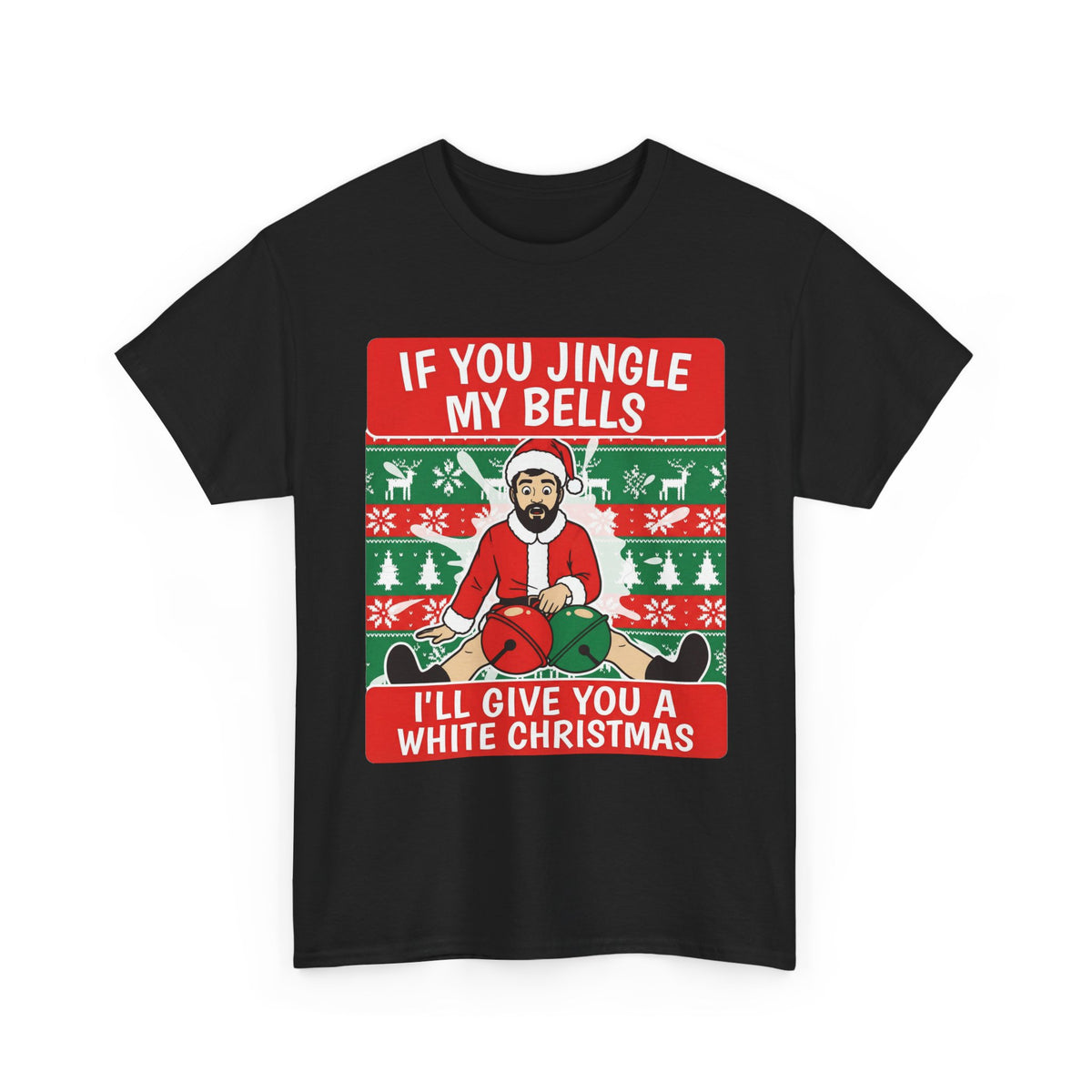 White Christmas – Funny Offensive Christmas T-Shirt