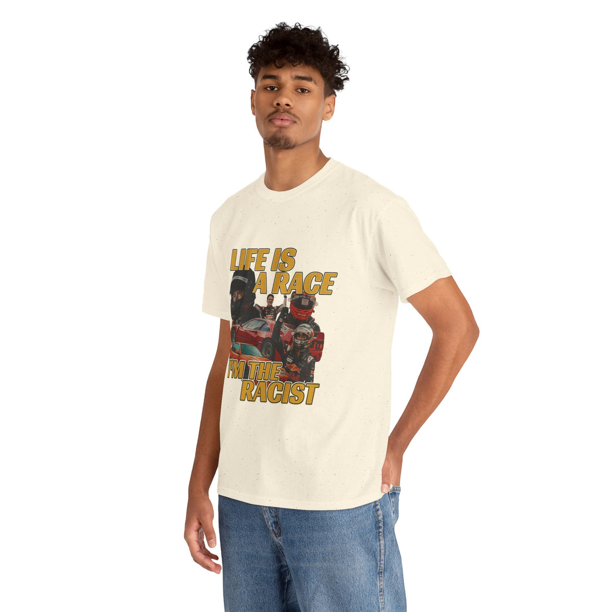 Life is a race Funny Graphic T-Shirt