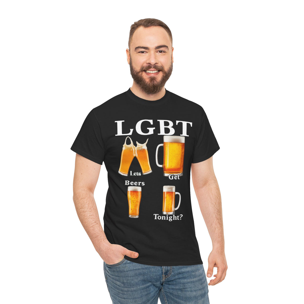 Let's Get Beers Tonight – Funny Drinking T-Shirt
