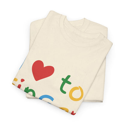 I love to finger paint