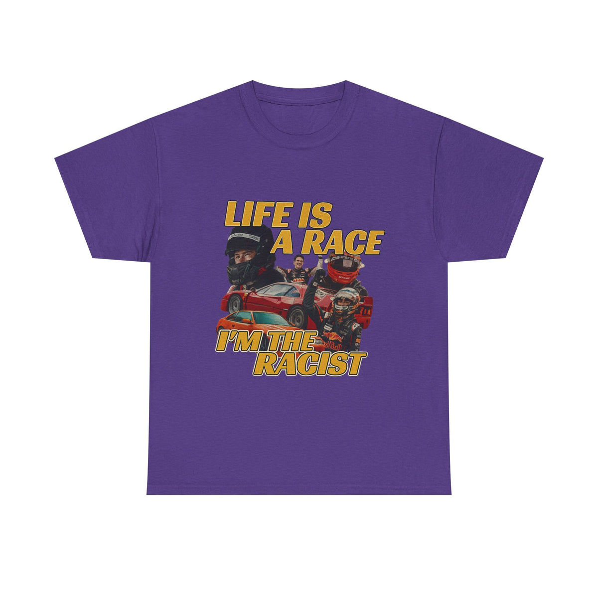 Life is a race Funny Graphic T-Shirt