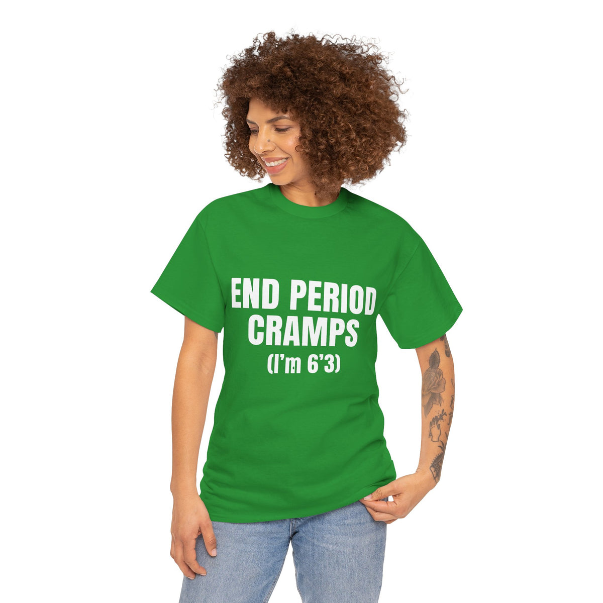 End Period Cramps Funny Graphic T-Shirt