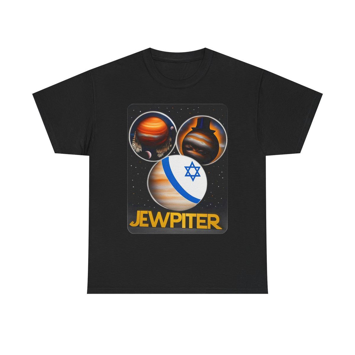 Jewpiter - Planet Graphic funny T-Shirt