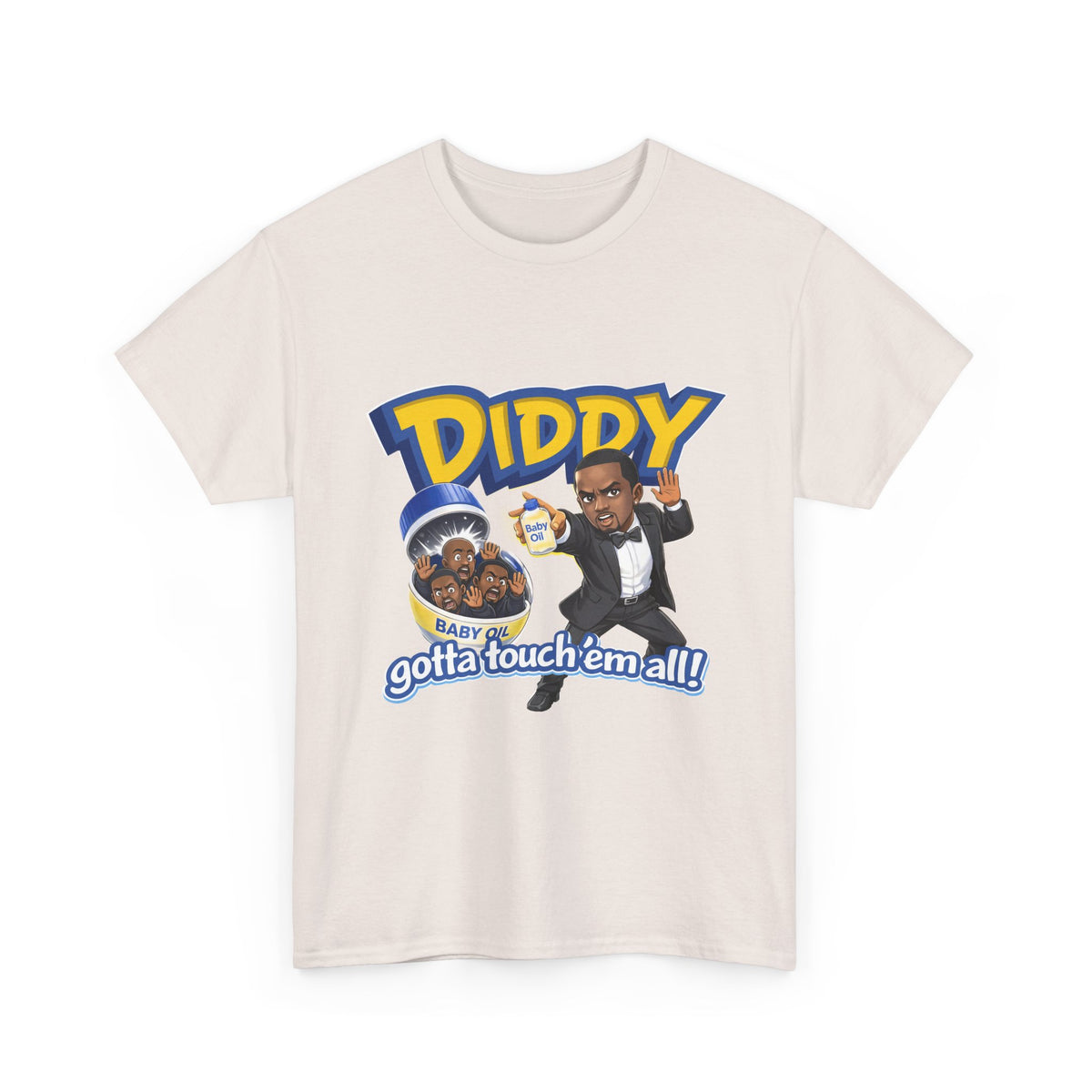 Diddymon – Funny Pikachu Parody Graphic T-Shirt