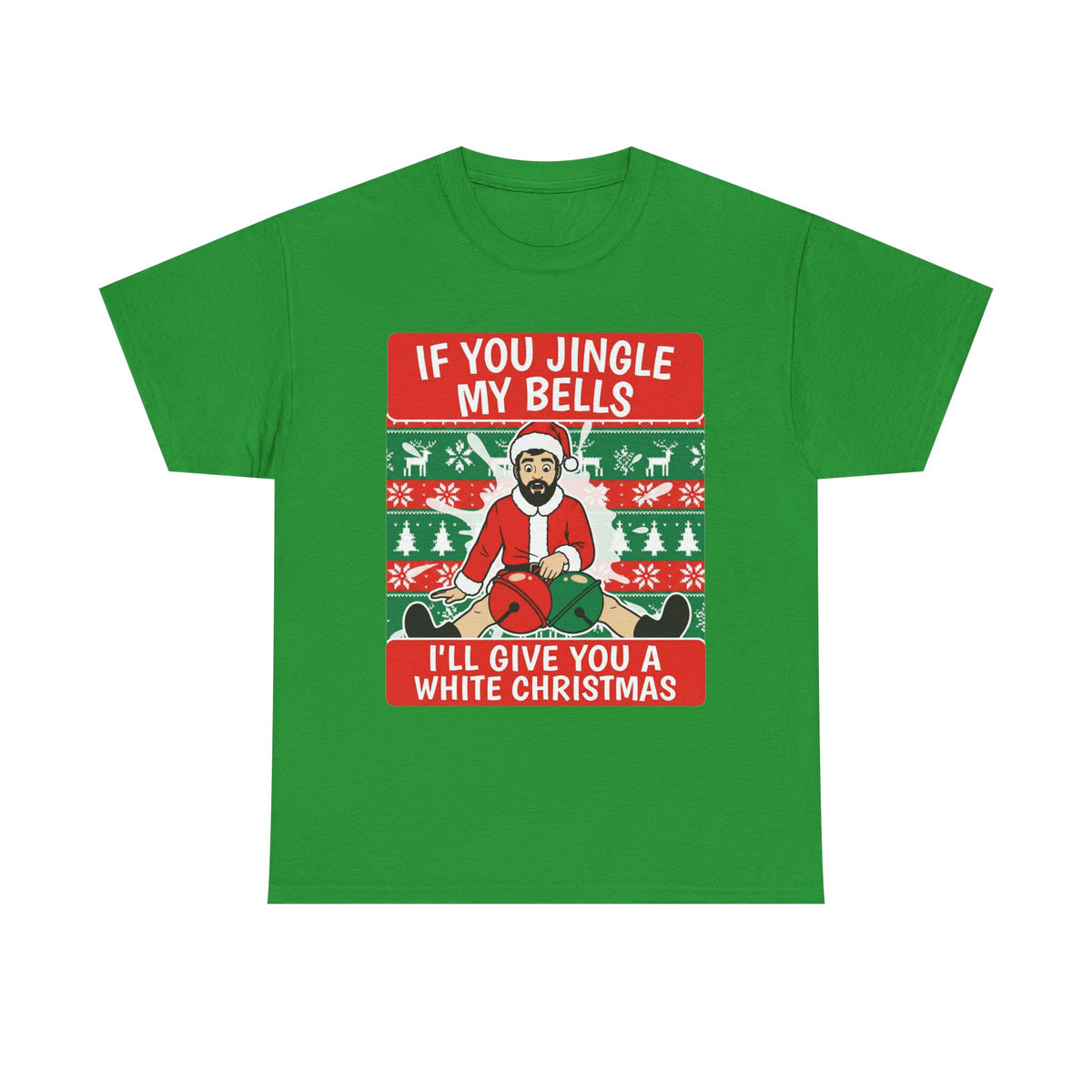White Christmas – Funny Offensive Christmas T-Shirt