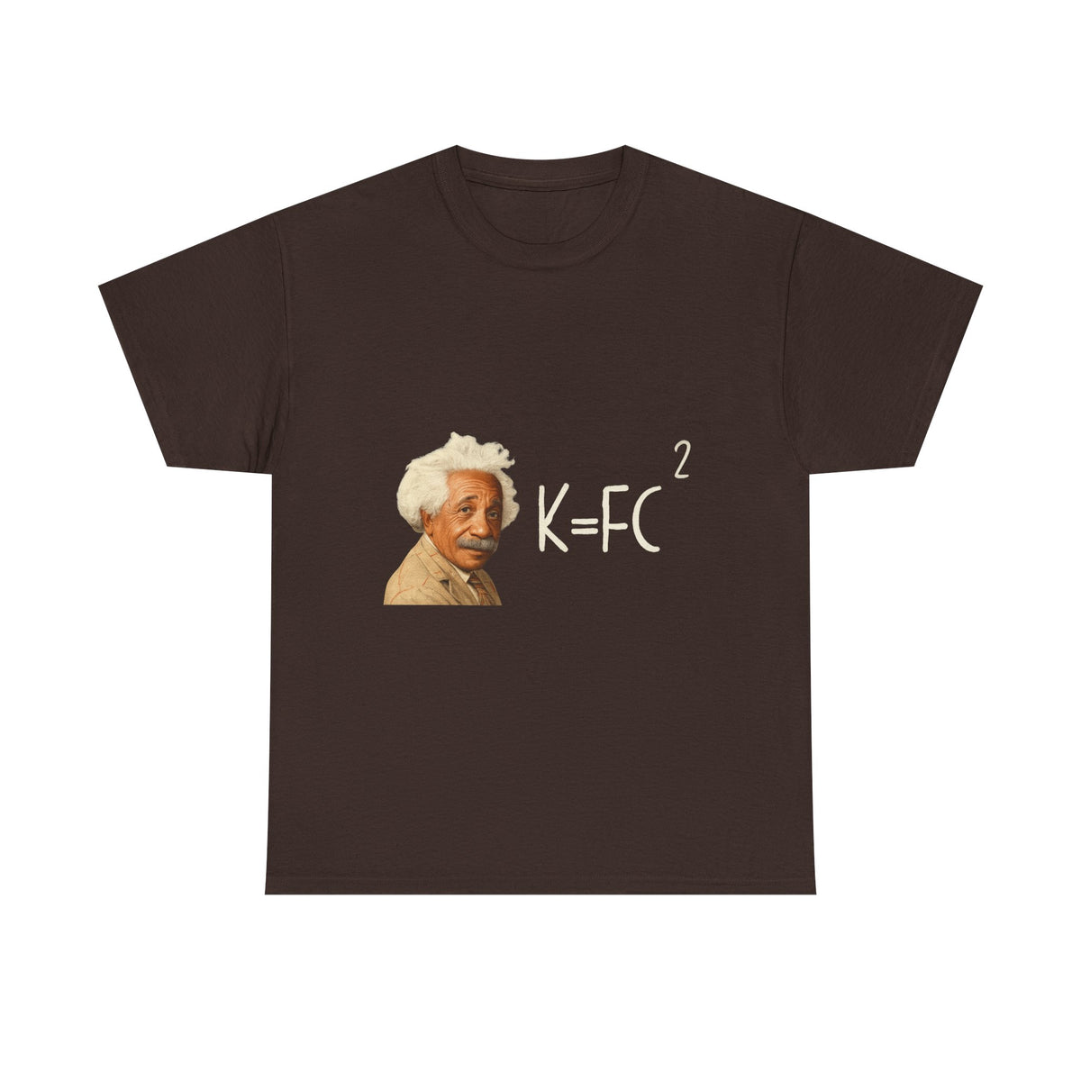 Einstein KFC – Funny Fried Chicken Parody T-Shirt