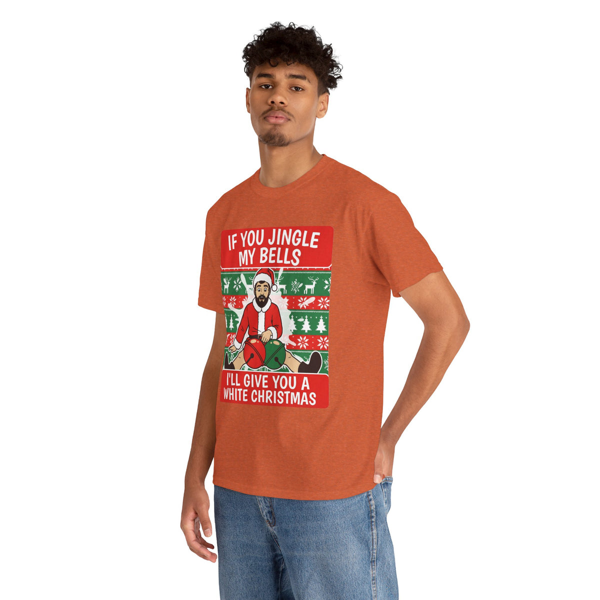 White Christmas – Funny Offensive Christmas T-Shirt