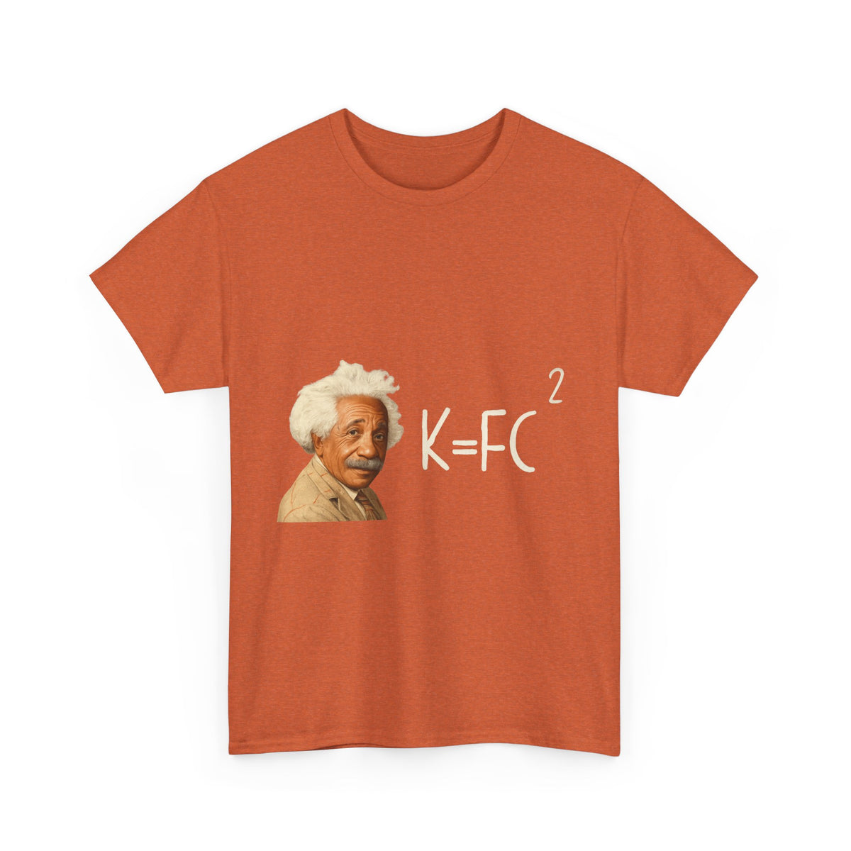 Einstein KFC – Funny Fried Chicken Parody T-Shirt