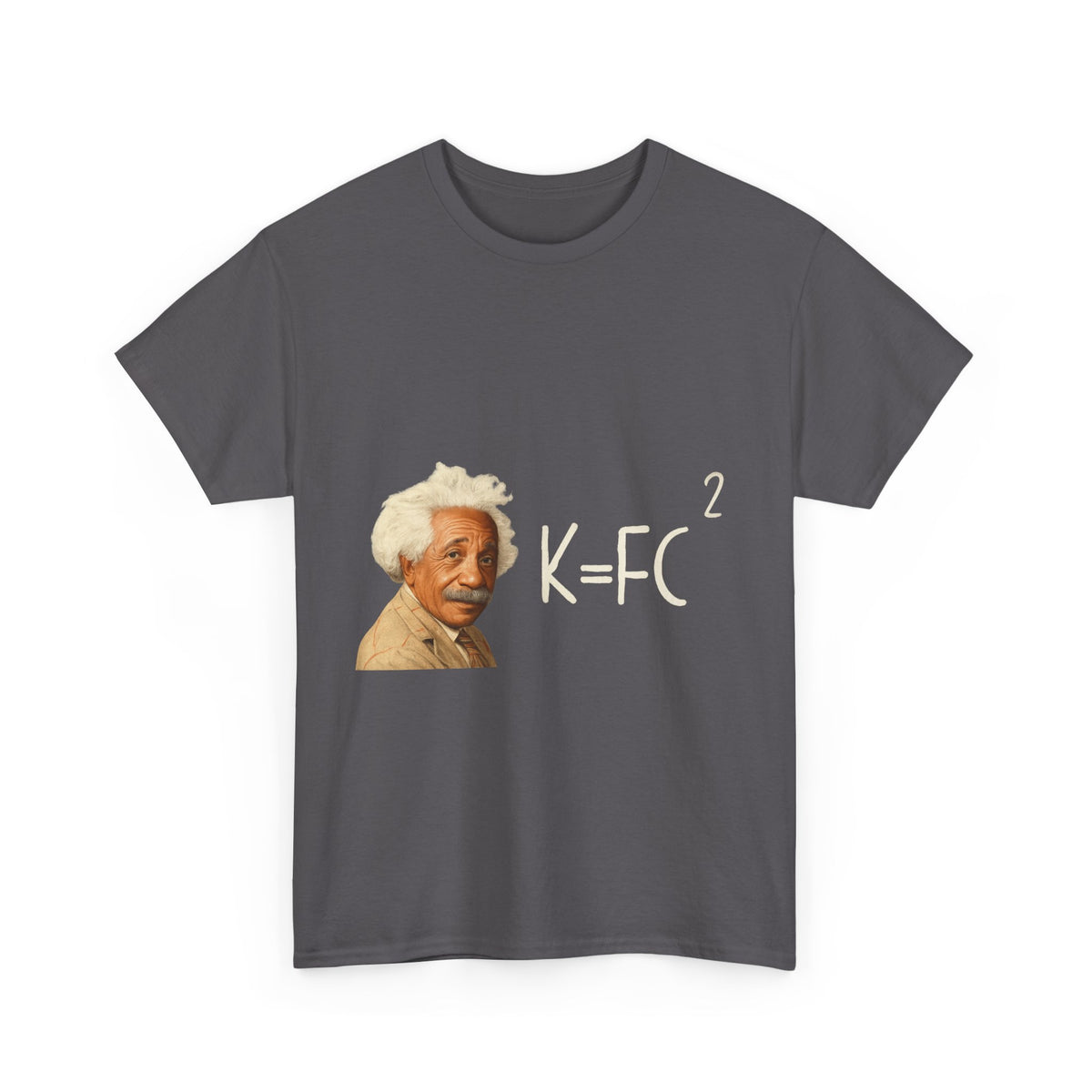 Einstein KFC – Funny Fried Chicken Parody T-Shirt