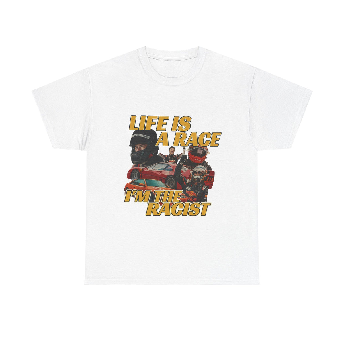 Life is a race Funny Graphic T-Shirt