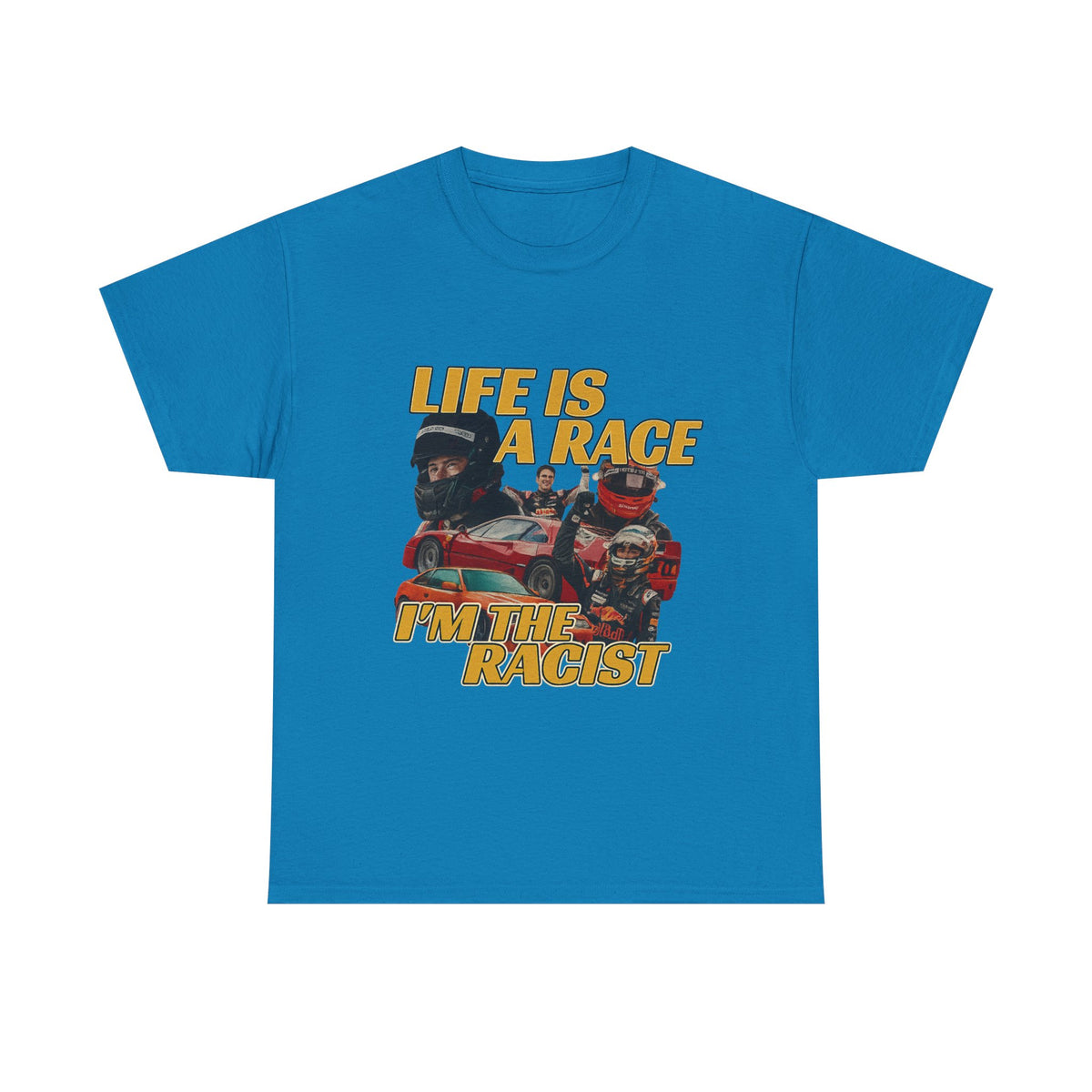 Life is a race Funny Graphic T-Shirt
